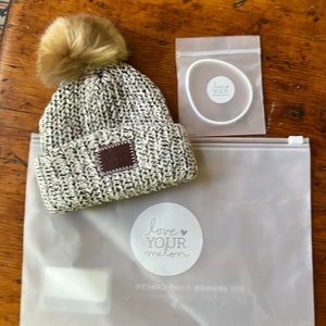 Love Your Melon Infant Pom Beanie.